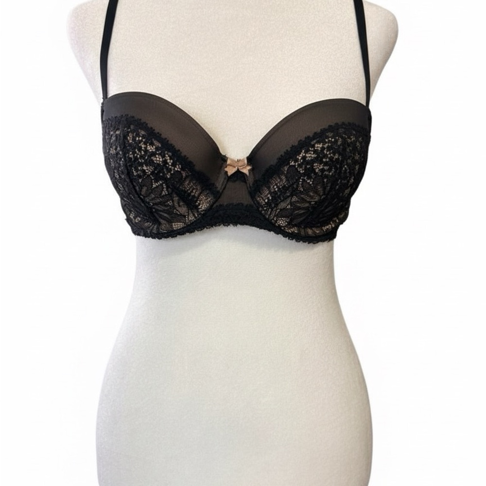 Victoria’s Secret Very Sexy Black Lace Push-Up Bra - Size 34B